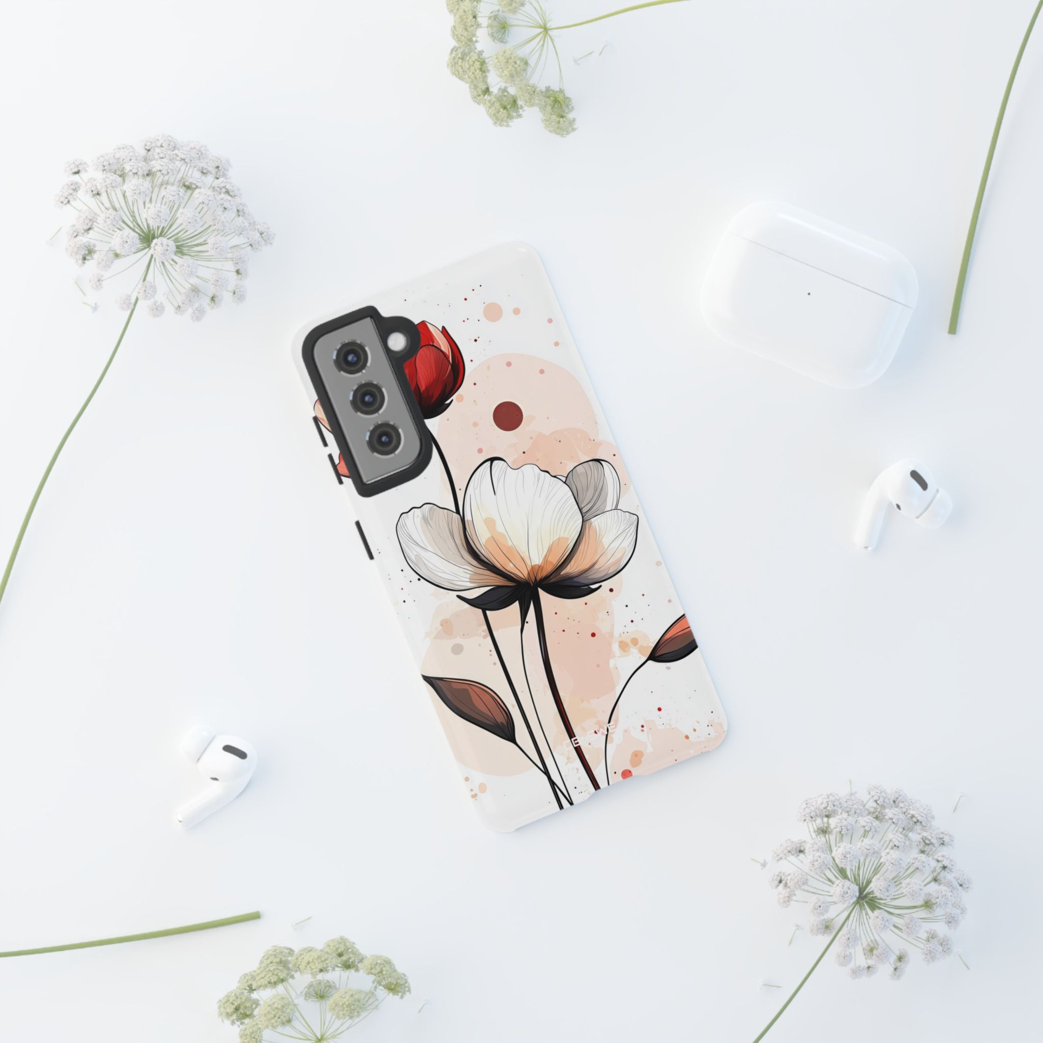Vibrant Floral Elegance - Samsung Case