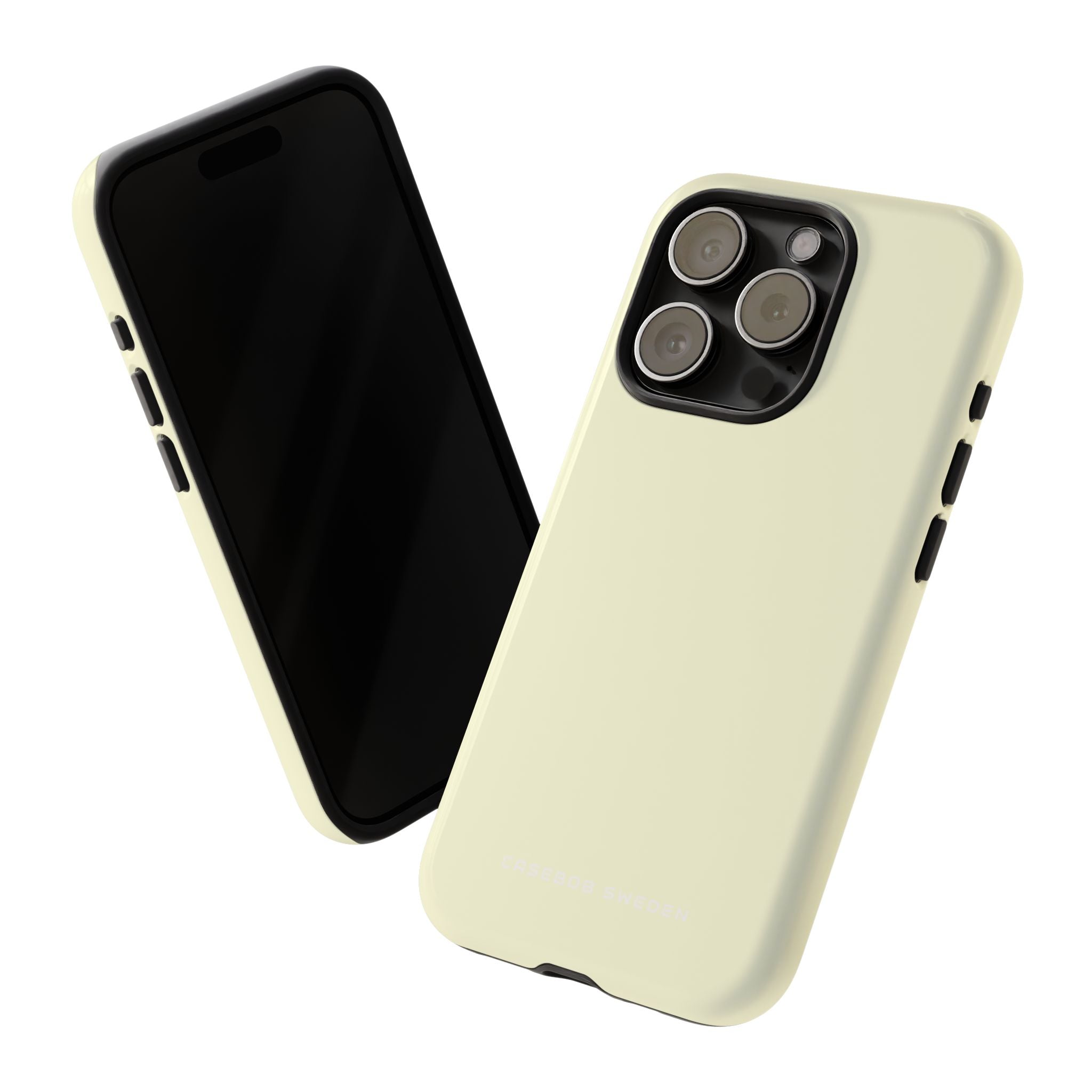 Light Yellow iPhone 15 - Tough Phone Case