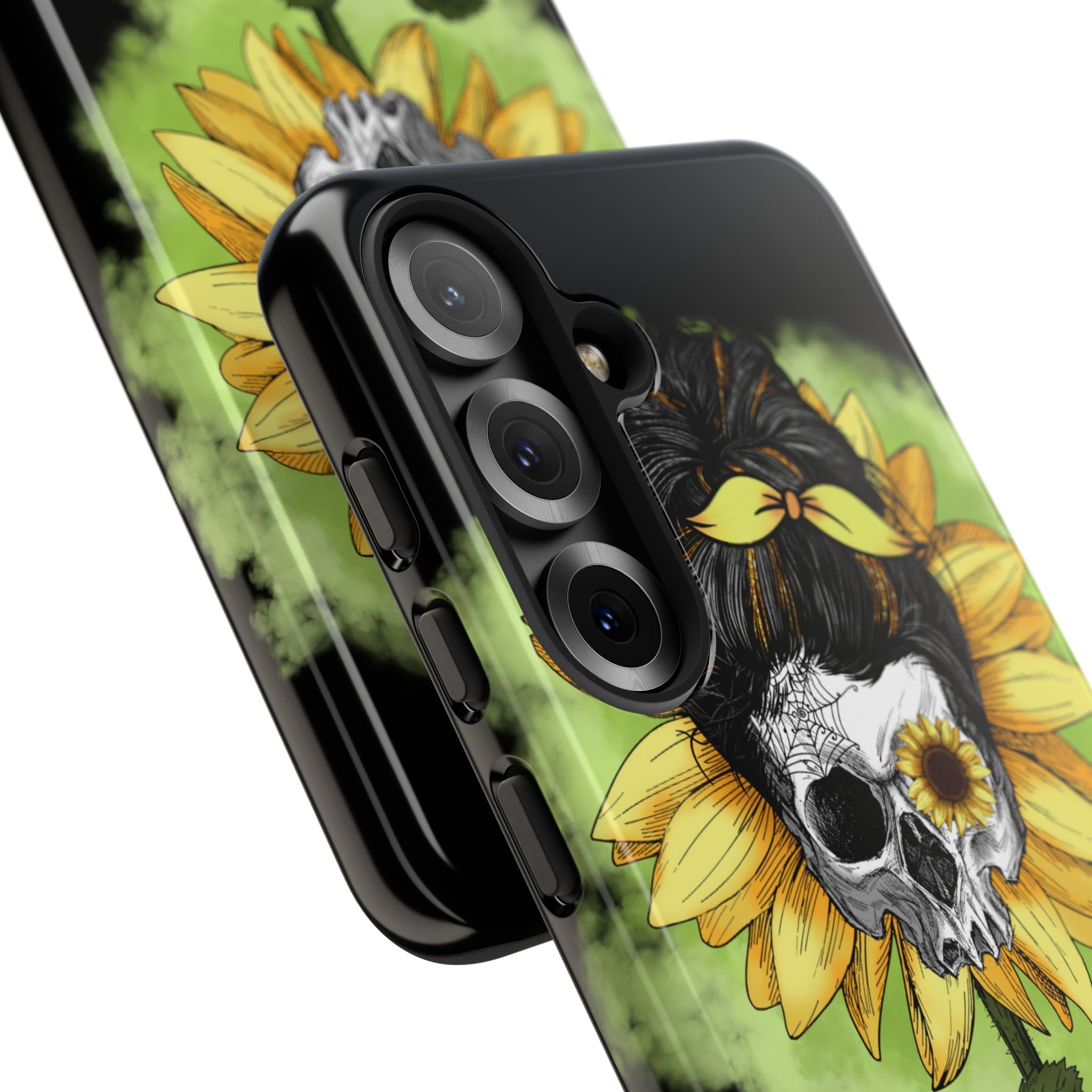 Sunflower Skull Fusion - Samsung Case