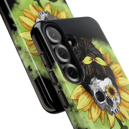 Sunflower Skull Fusion - Samsung Case