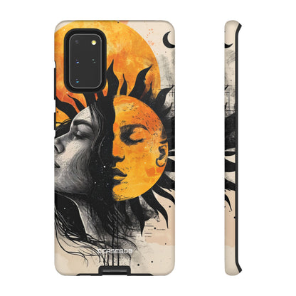 Sunlit Duality | Protective Phone Case for Samsung Galaxy