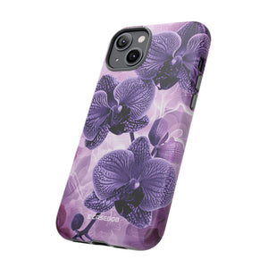 Strahlendes Orchideen-Design | Handyhülle für iPhone (Schutzhülle) 