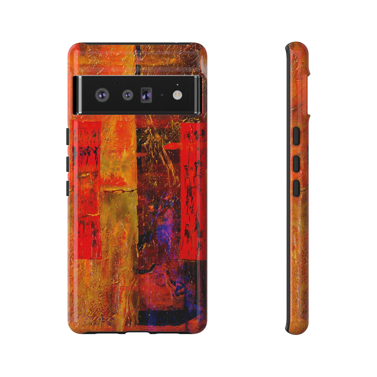 Red Oil Painting - Protective Phone Case