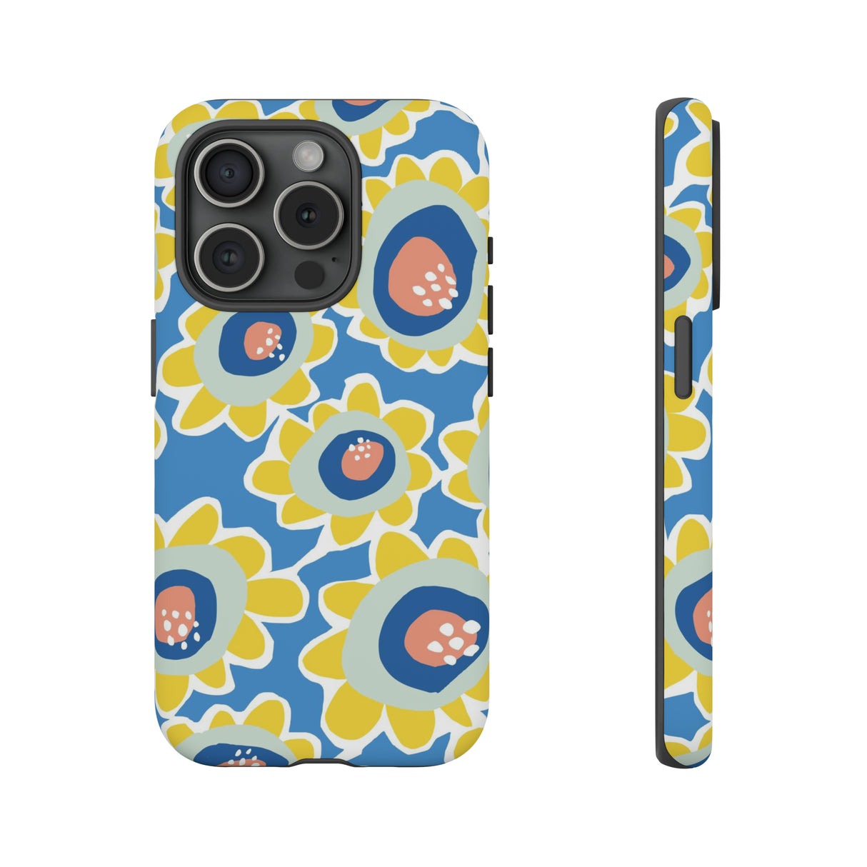 Summer Happy Flower - Protective Phone Case