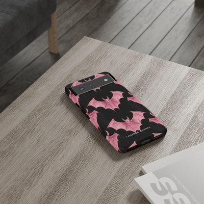 Gothic Pink Bats Aflame Google Pixel 6 - Tough Phone Case