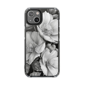 Botanical Elegance – Handyhülle für iPhone (Clear Impact – Magnetisch) 