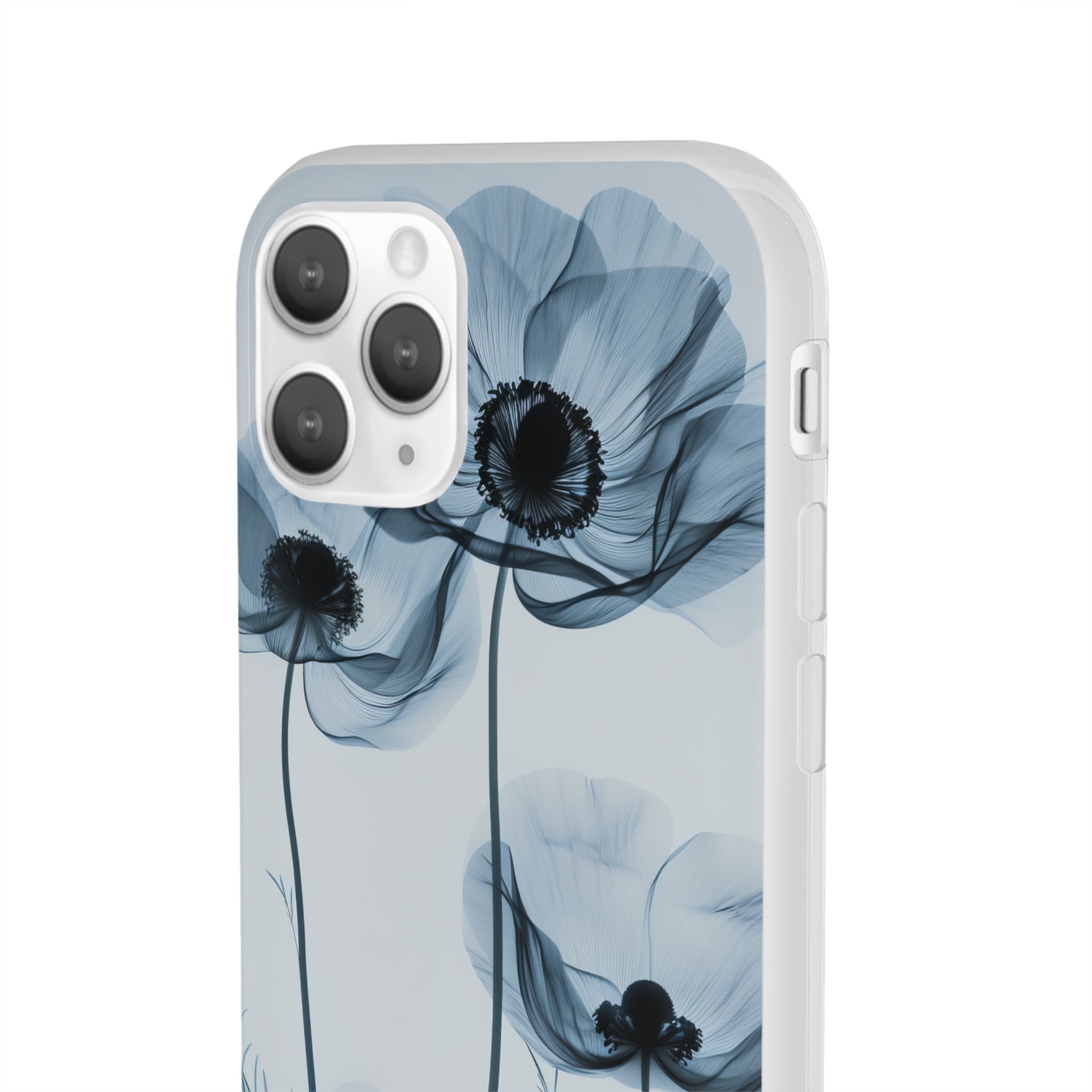 Tranquil Poppy Bloom | Flexible Phone Case for iPhone