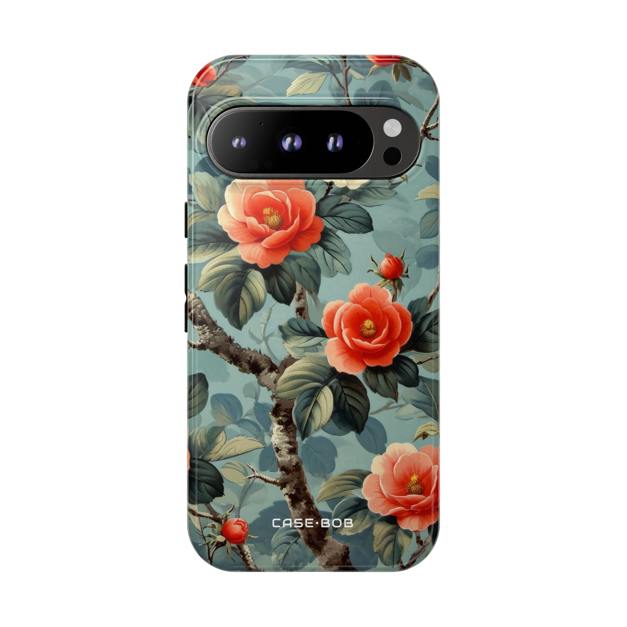 Coral Bloom Google Pixel 9 Pro Case - Tough