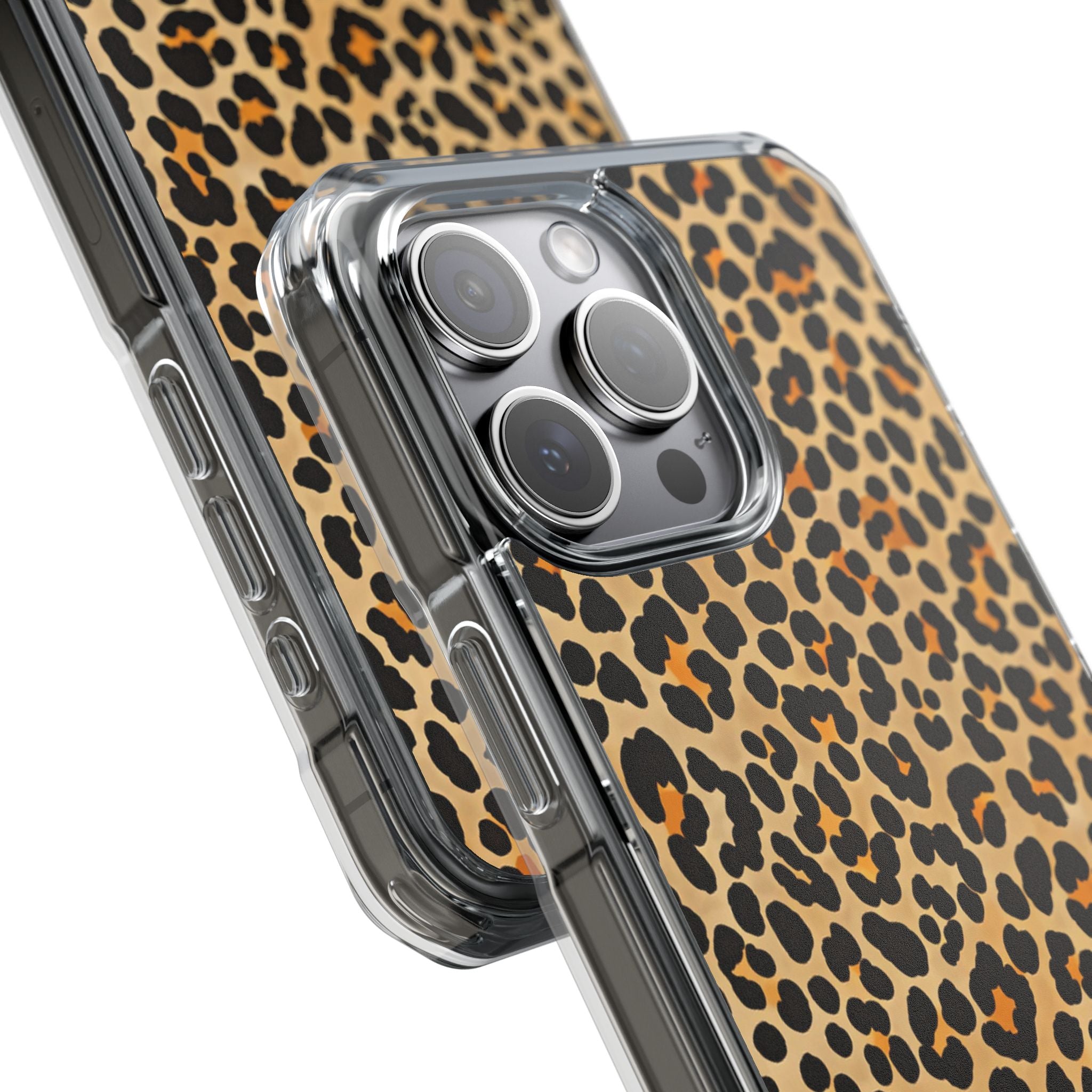 Leopard Print Elegance iPhone Case - Impact
