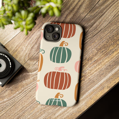 Whimsical Pumpkin Harmony - iPhone Case