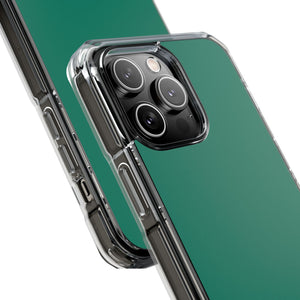 Generisches Viridian | Handyhülle für iPhone (Clear Impact Case – magnetisch) 