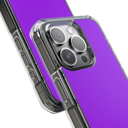 Purple Charm - Clear Impact Case for iPhone