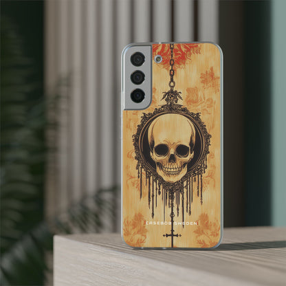 Gothic Skull Elegance Samsung S22 - Flexi Phone Case