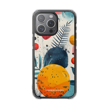 Vibrant Fruit Canvas - Clear Impact iPhone 15 Phone Case