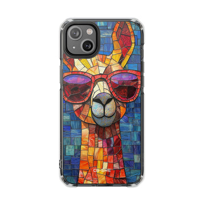 Llama Wears Sunglasses iPhone Case - Impact