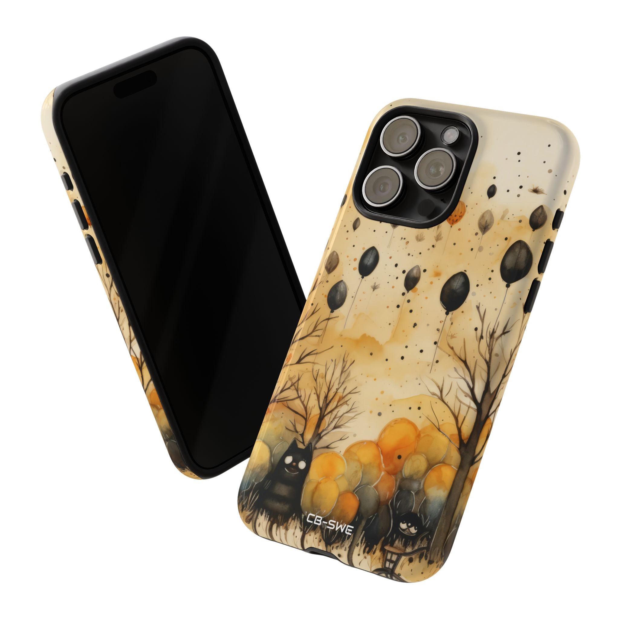 Balloons Drift Skyward - iPhone Case