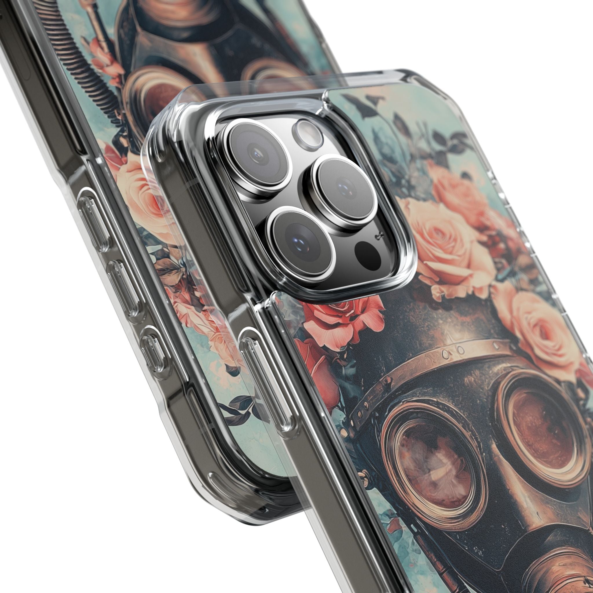 Roses Embrace Mask iPhone Case - Impact