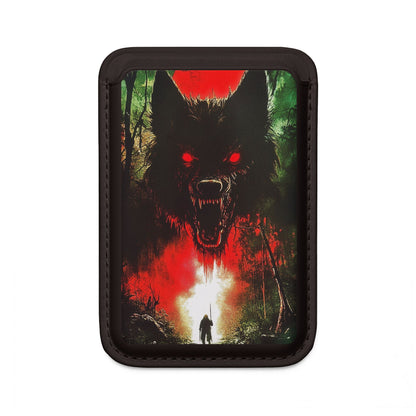 Wolf Moon Glare Lompakko – MagSafe Valmis