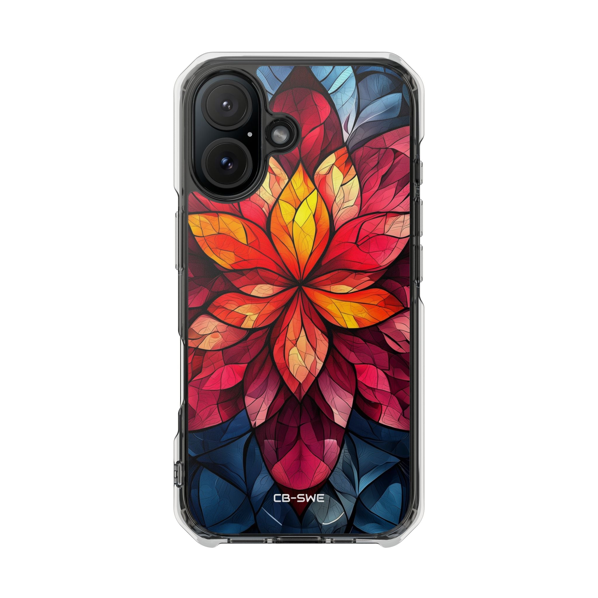 Flame Blossoms Glow iPhone Case - Impact