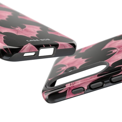 Pink Batwave Samsung S25 Case - Tough