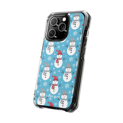Snowman Parade iPhone 14 Pro Case - Impact