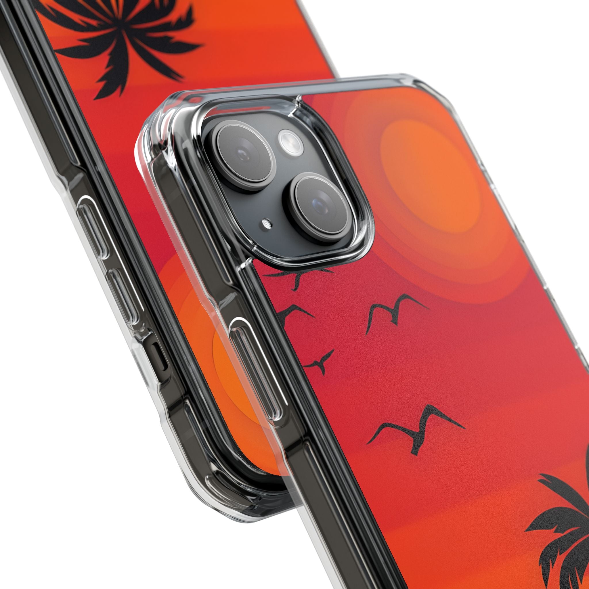 Summer Sunset Silhouettes iPhone Case - Impact