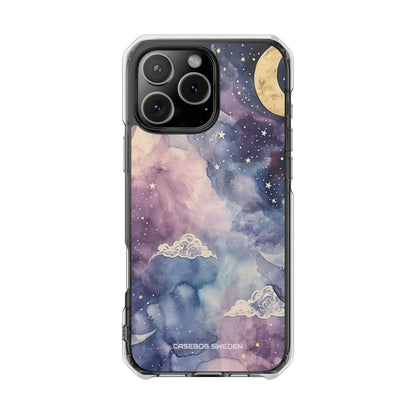 Dreamy Celestial Night - Clear Impact iPhone 16 Phone Case