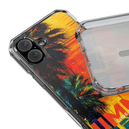 Tropical Sunburst iPhone 16 Plus Case - Impact