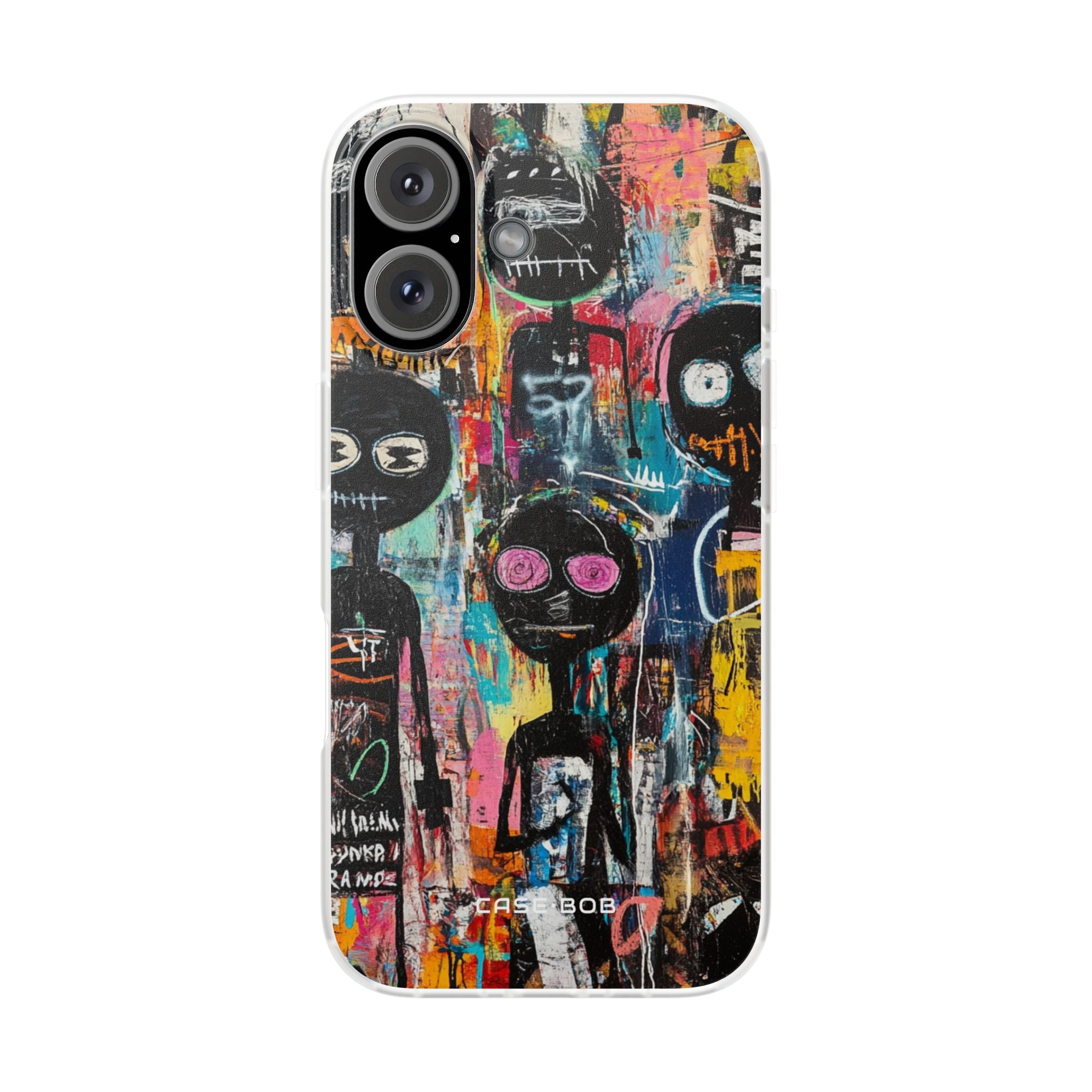 Wide Eye Figures iPhone 16 Case - Soft