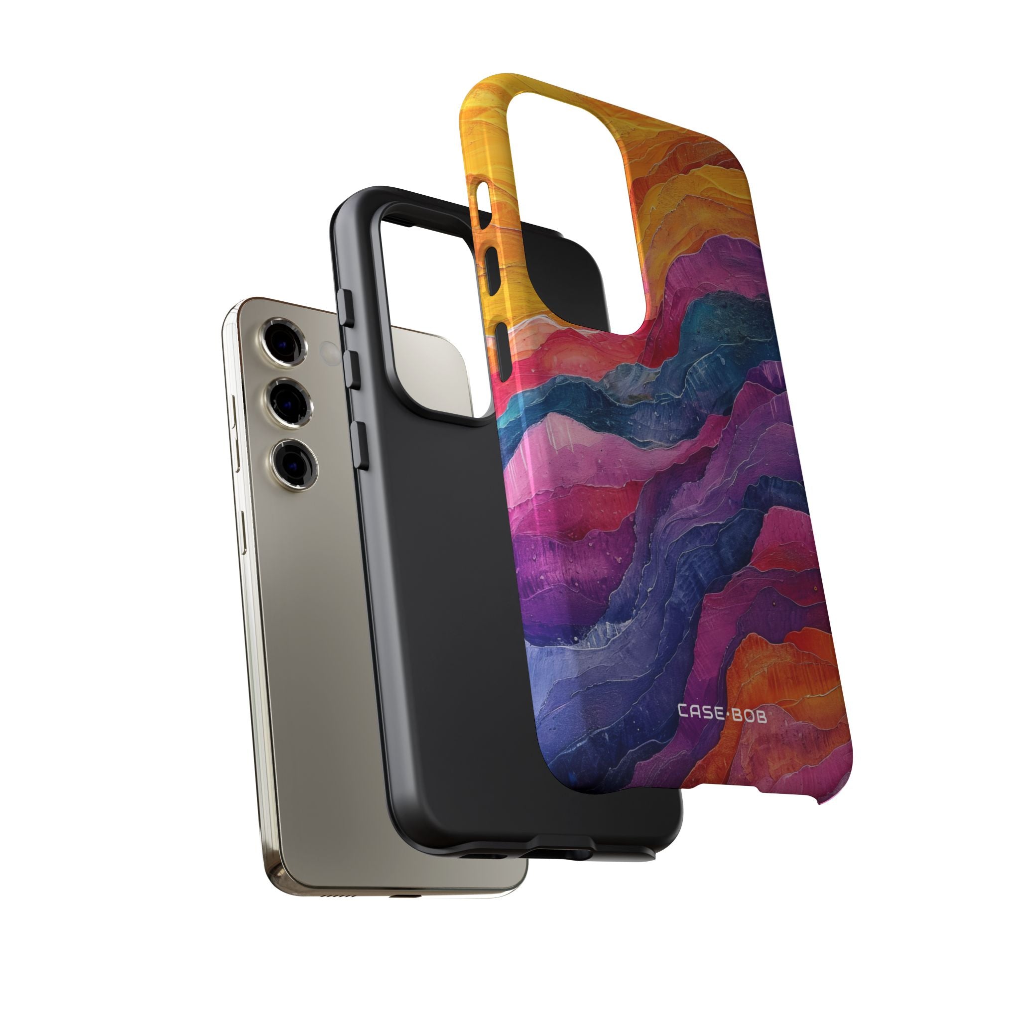 Vibrant Flow Samsung S23 Case - Tough