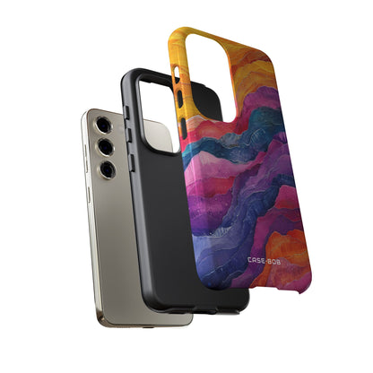 Vibrant Flow Samsung S23 Case - Tough