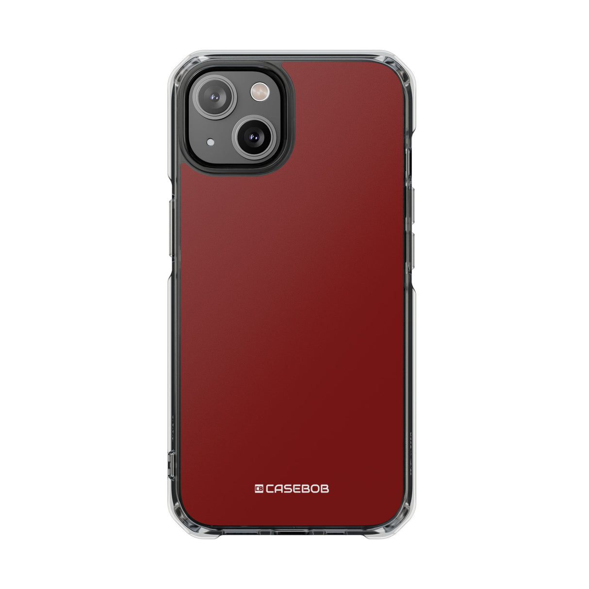 Falu Red | Handyhülle für iPhone (Clear Impact Case - Magnetisch) 