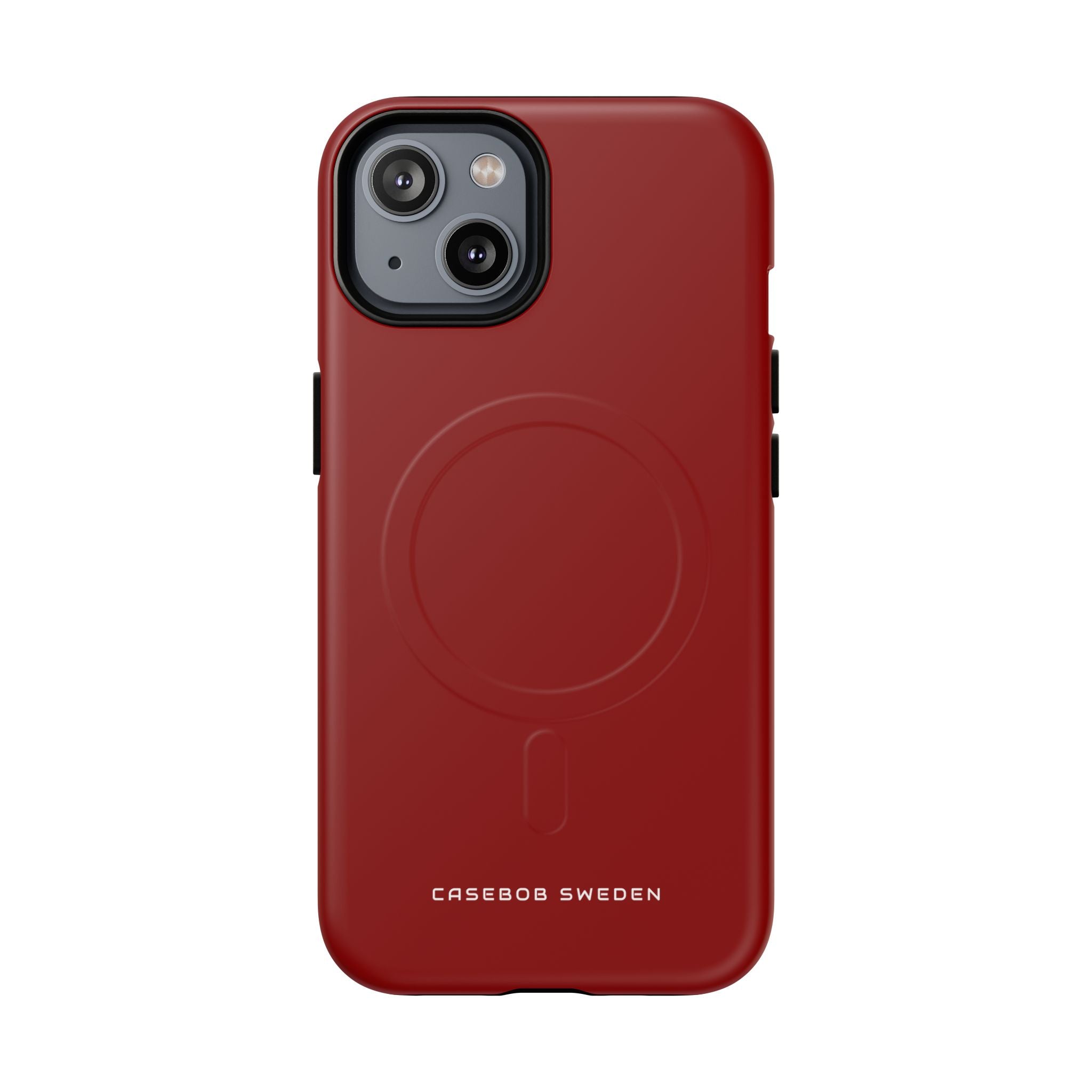 Dark Red iPhone 14 | Tough+ Phone Case