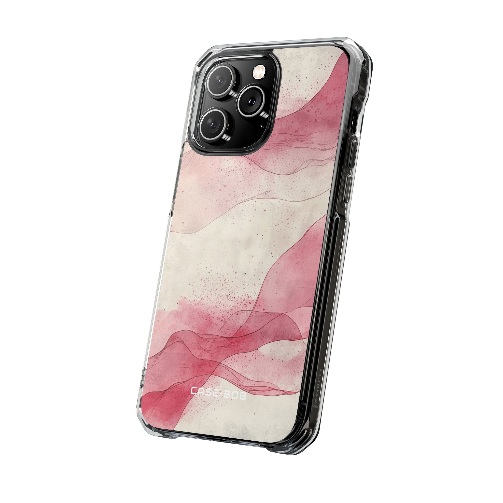Crimson Waves iPhone 14 Pro Max Case - Impact