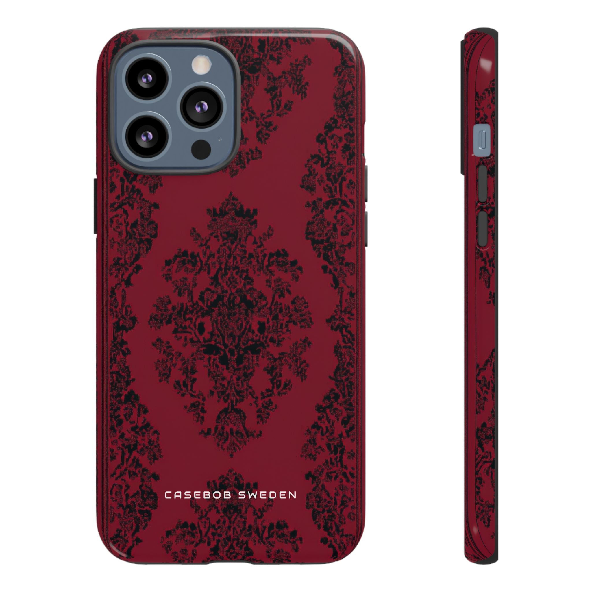 Gothic Crimson Elegance iPhone 13 - Tough Phone Case