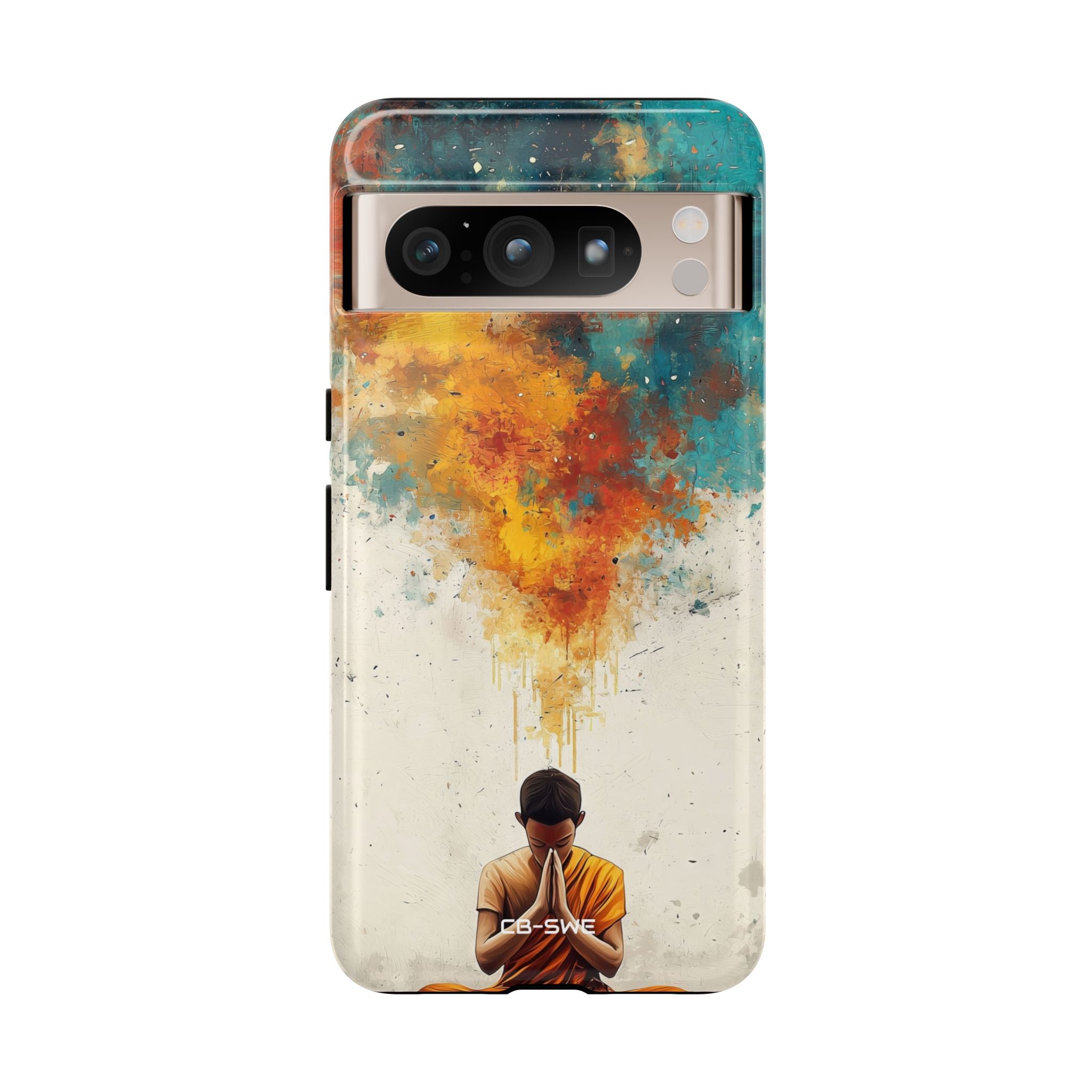 Monk Embracing Enlightenment - Google Pixel Case