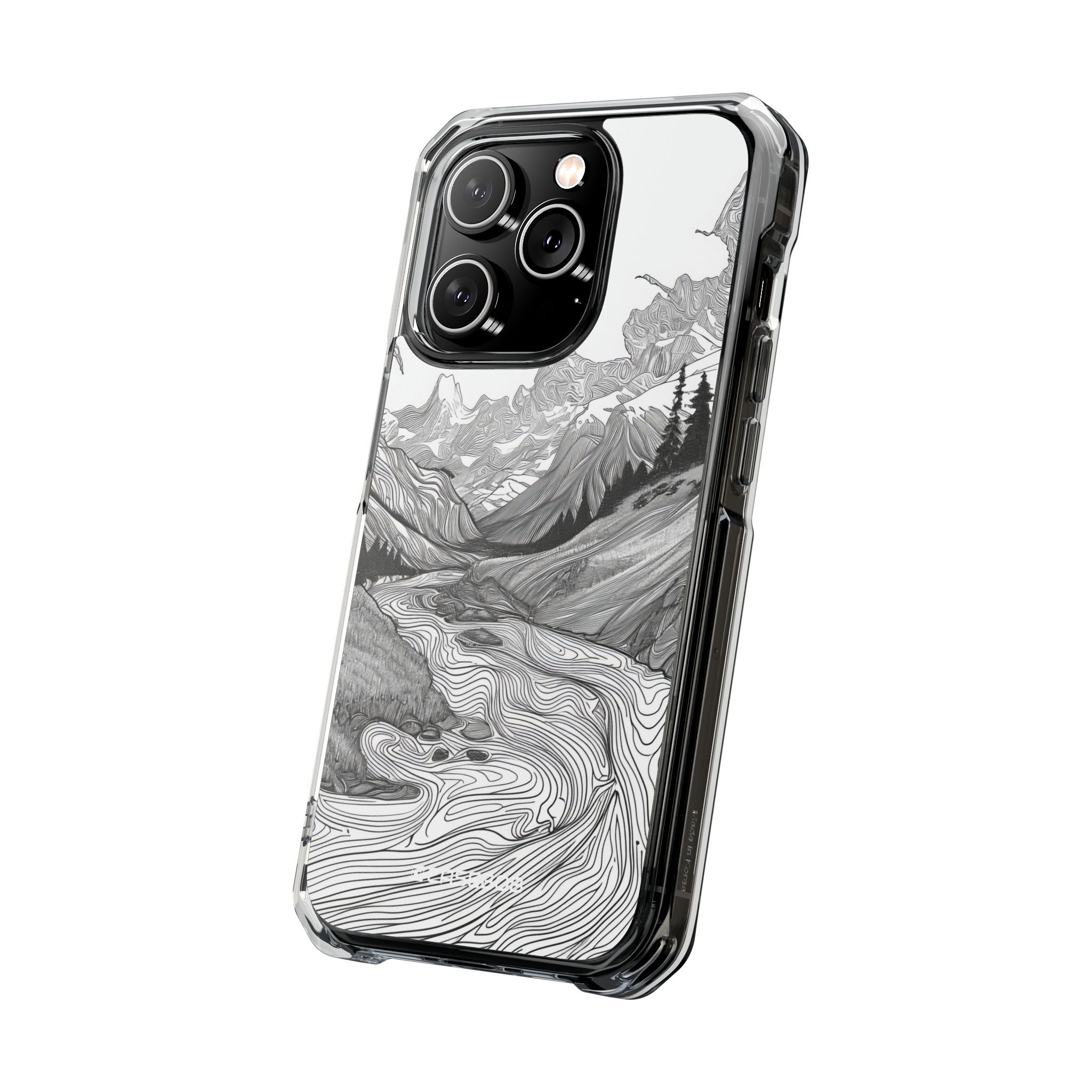 Monochrome Serenity - Phone Case for iPhone