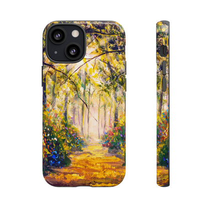 Sunny forest - Protective Phone Case