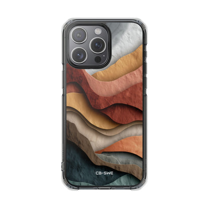 Layered Earth Whisper iPhone Case - Impact