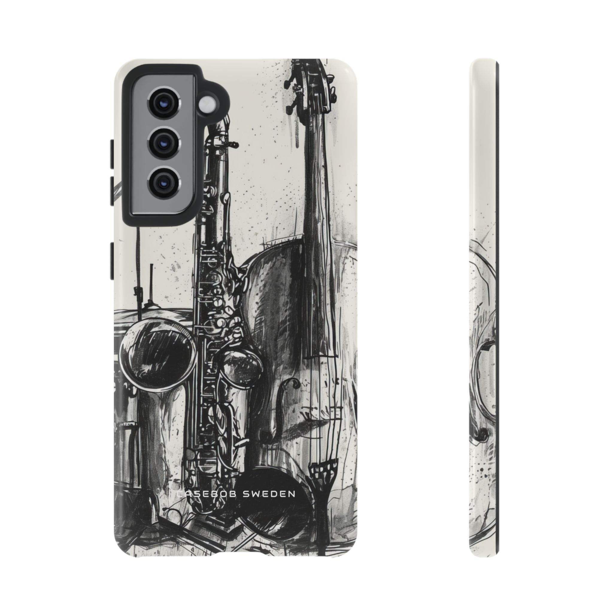 Jazz Instrument Line Symphony  Samsung S21 - Tough Phone Case