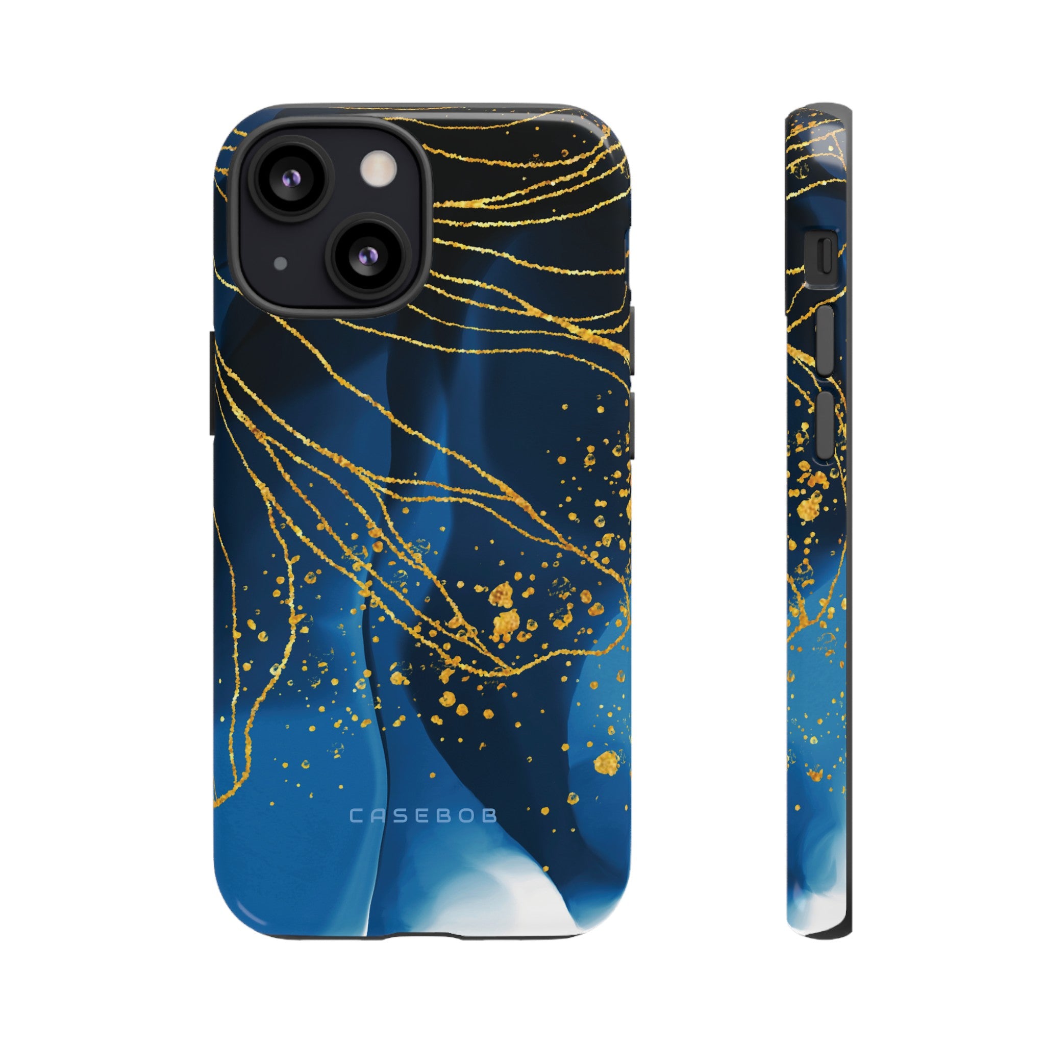 Blue Watercolor Art - Protective Phone Case