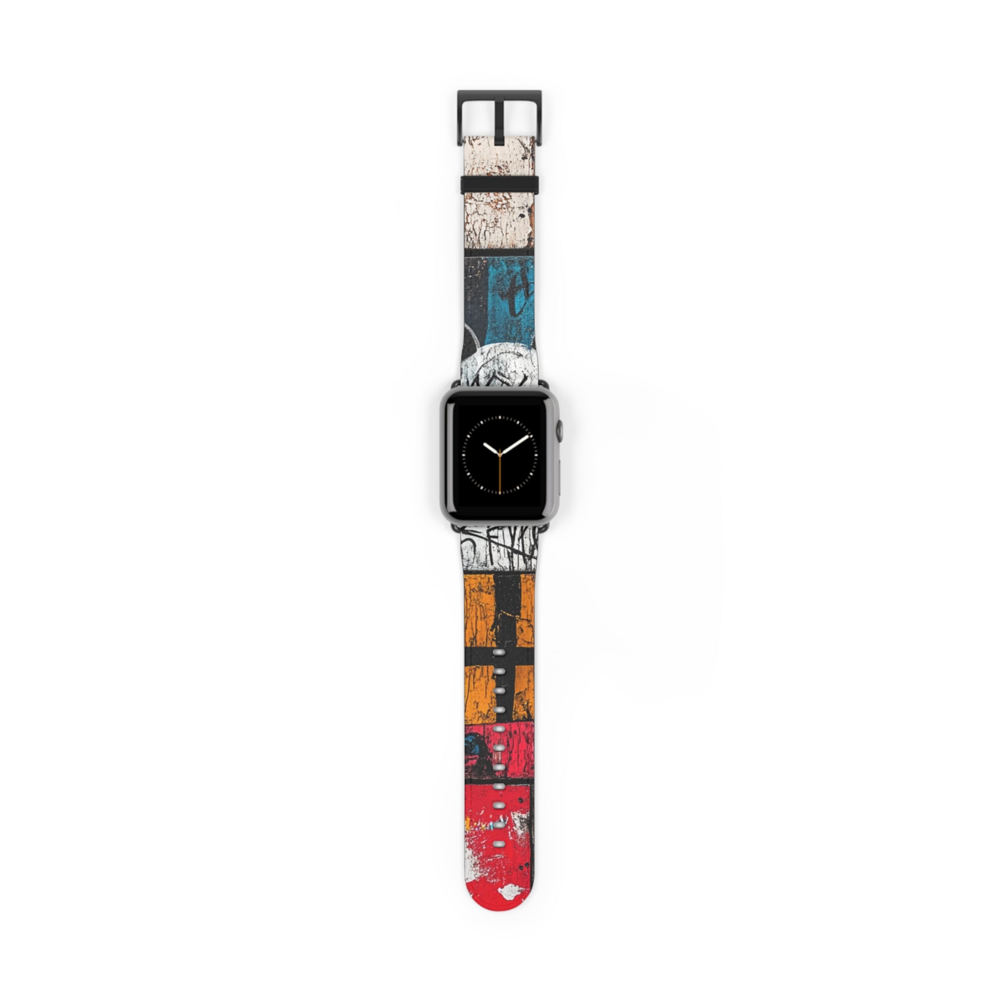 White Orb Graffiti - Watch Band