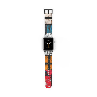 White Orb Graffiti - Watch Band