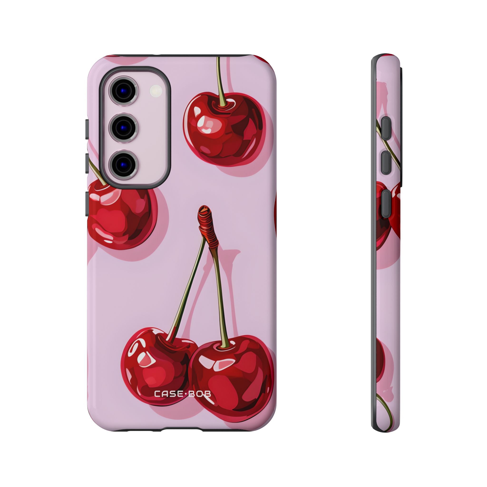 Glossy Cherry Burst Samsung S23 Plus Case - Tough