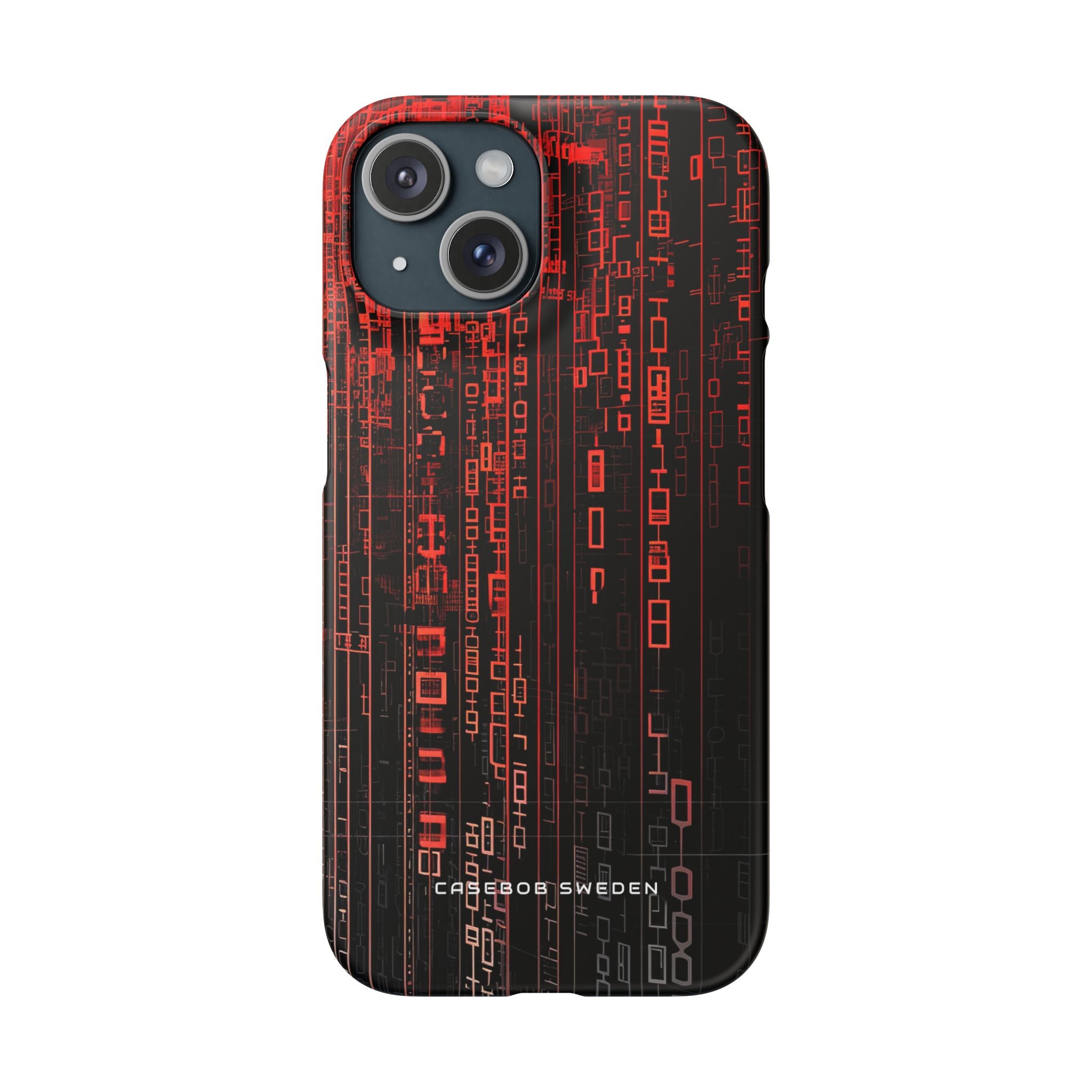 Gradient Cyberflux Network iPhone 15 - Slim Phone Case