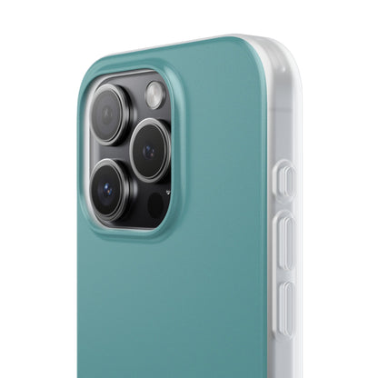 Cadet Blue iPhone 15 - Flexi Phone Case