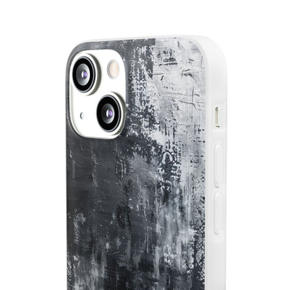 Textured Blackscape iPhone 13 mini Case - Soft