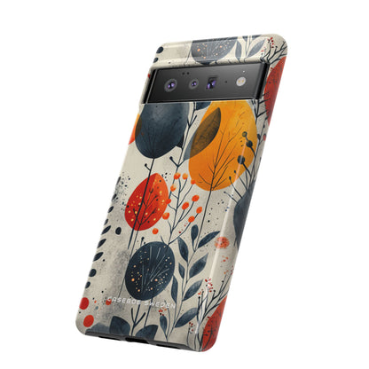 Vibrant Leaf Harmony Google Pixel 6 - Tough Phone Case