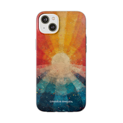 Sunburst Energy - Flexi iPhone 14 Phone Case