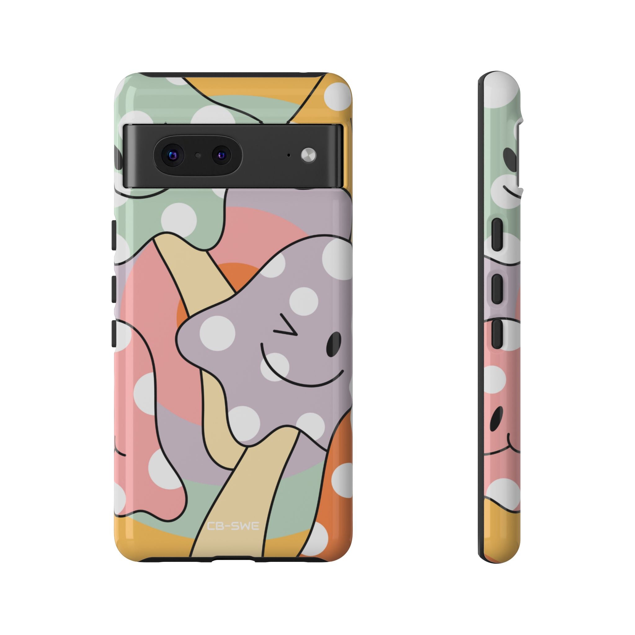 Playful Mushroom Friends - Google Pixel Case